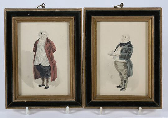 38301 Pair of Miniature Charles Dickens Characature Prints A_IMG_9516