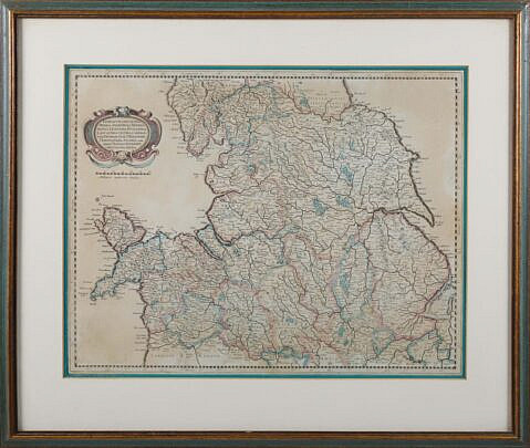 English Map 19th Century