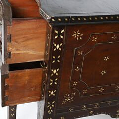 Mahogany Bone Inlaid Sideboard, 19th Century