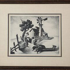 40674 Thomas Hart Benton Engraving A IMG_9492