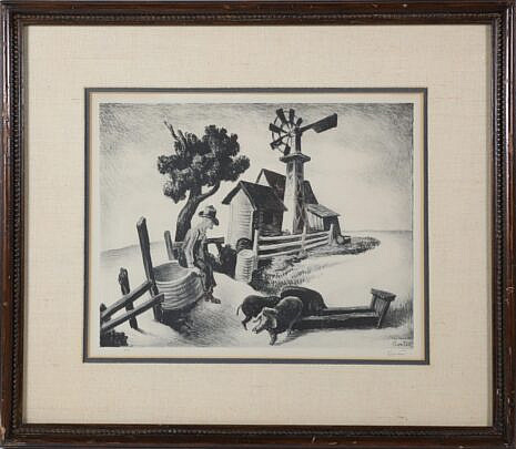 40674 Thomas Hart Benton Engraving A IMG_9492