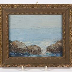 40912 Oil on Broad Rocky Seascape A_IMG_9522