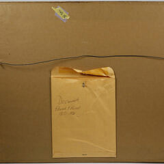 Edward J. Russell Watercolor on Paper “Portrait of the Brigateer John”