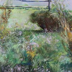 Mary Sarg Murphy Oil on Canvas “September Garden”