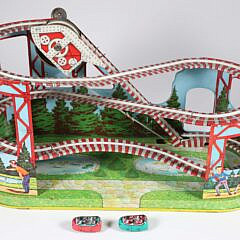 51-5385 J Chein Antique Toy Rollercoaster A IMG_9991