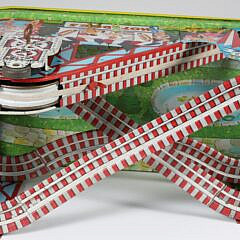 J. Chein Tinplate Roller Coaster, circa 1960
