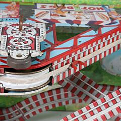 J. Chein Tinplate Roller Coaster, circa 1960