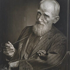 Photograph Portrait of Bernard Shaw by Yousuf Karsh, circa 1944