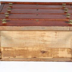 American Sheraton Mahogany Chest of Drawers, 19th Century