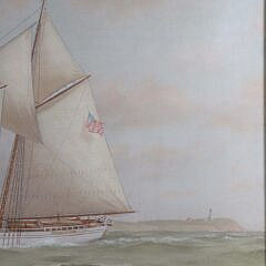 Oil on Linen “Portrait of the American Schooner Emma Ritch”