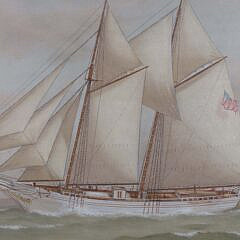 Oil on Linen “Portrait of the American Schooner Emma Ritch”