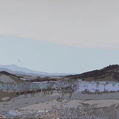 June Owen Silkscreen “November Dusk”