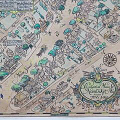 Tony Sarg Print “Residential Main St. Nantucket Mass. 1937”