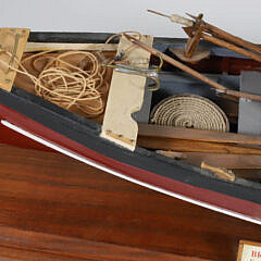 Contemporary Model of a Whaleboat, Fully Outfitted