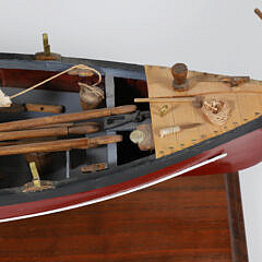 Contemporary Model of a Whaleboat, Fully Outfitted