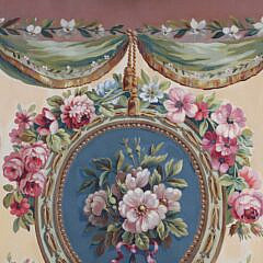 Oil on Wood Panel “Aubusson Design”