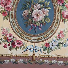 Oil on Wood Panel “Aubusson Design”