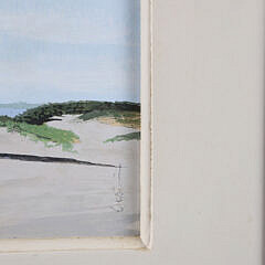 John Austin Tempera on Artist Board “Brant Point Light, Nantucket”