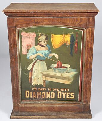 9-5481 Diamond Dyes General Store Cabinet A_IMG_9121