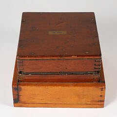 Jake Hornor’s Boxed Bronze Gimbaled Lifeboat Compass