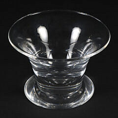 Set of Ten Steuben Glass Dessert Cups