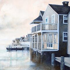 Yasemin Tomakan Oil on Canvas “North Wharf”