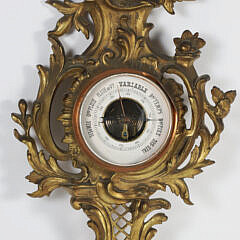 French Brass and Copper Wall Hanging Instrument