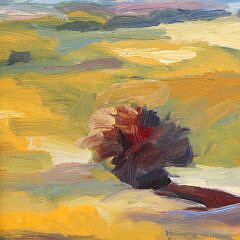 David Lazarus Oil on Panel “Sanford Farm”