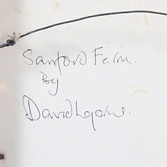 David Lazarus Oil on Panel “Sanford Farm”