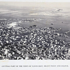 Book: “Rare Ariel Views of Nantucket Mass.”, Photographs by Maurice Weimar Boyer, 1926