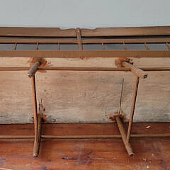 American Decorated Deacon’s Bench, circa 1840
