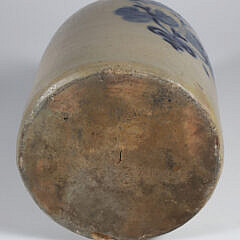 Antique Boston Stoneware Jug Stamped James Collins