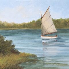 Kathleen Potter Kelliher Oil on Canvas “Quiet Pleasure”