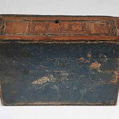 Napoleonic Prisoner of War Straw Work Box, circa 1800
