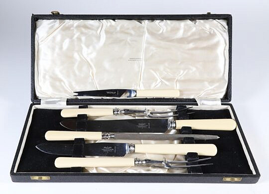 47-5385 Mappin and Webb Stainless Steel Carving Set A IMG_0037