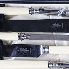 Mappin and Webb Sheffield Stainless Six Piece Boxed Carving Set