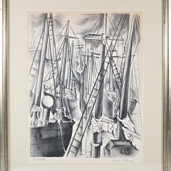 Ryah Ludins Limited Edition Lithograph Mast