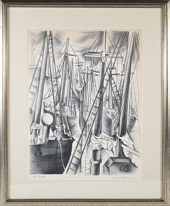 Ryah Ludins Limited Edition Lithograph Mast