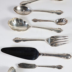 Rogers Brothers Silver Plated Flatware Service For Twelve