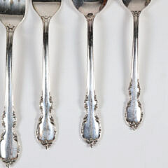 Rogers Brothers Silver Plated Flatware Service For Twelve