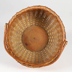 Vintage Nantucket Open Swing Handle Nantucket Basket, circa 1920s