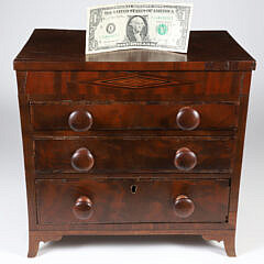 American Salesman’s Sample Chest of Drawers, 19th Century