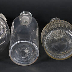Four Various Antique Crystal Decanters 