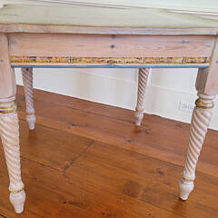 Contemporary Paint Decorated Games Table
