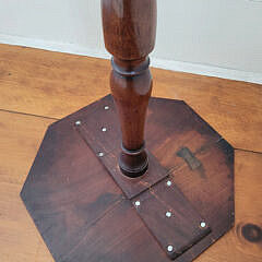 Octagonal Mahogany Tripod Candlestand, 19th Century