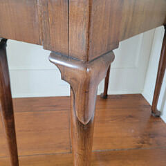 Queen Anne Mahogany Gateleg Games Table, 18th Century