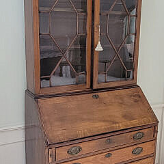 Mahogany Secretary Bookcase/Writing Desk, 19th Century