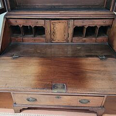 Georgian Mahogany Secretary Bookcase, late 18th Century