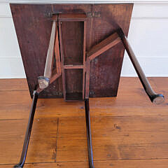 Diminutive Queen Anne Mahogany Drop Leaf Table, early 19th Century
