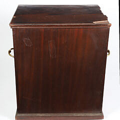 Mahogany Medal Box, 19th Century